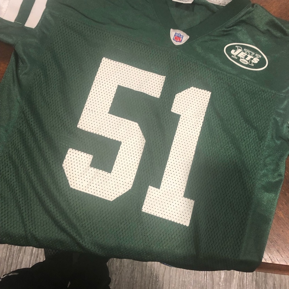 NFL Kids Green and White #51 Jersey